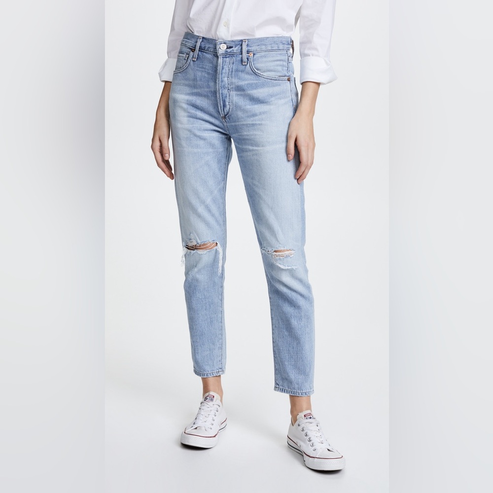 Citizens of Humanity Lia High Rise Classic Fit Crop